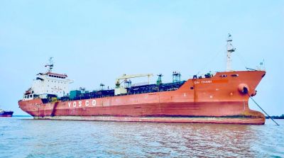 Công ty CP Vận tải biển Việt Nam nhận bàn giao tàu dầu/hoá chất ĐẠI THÀNH